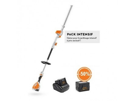 Taille Haies Perche Stihl Hla 56 Pack Intensif Avec 2 X Ak 20 Al 101